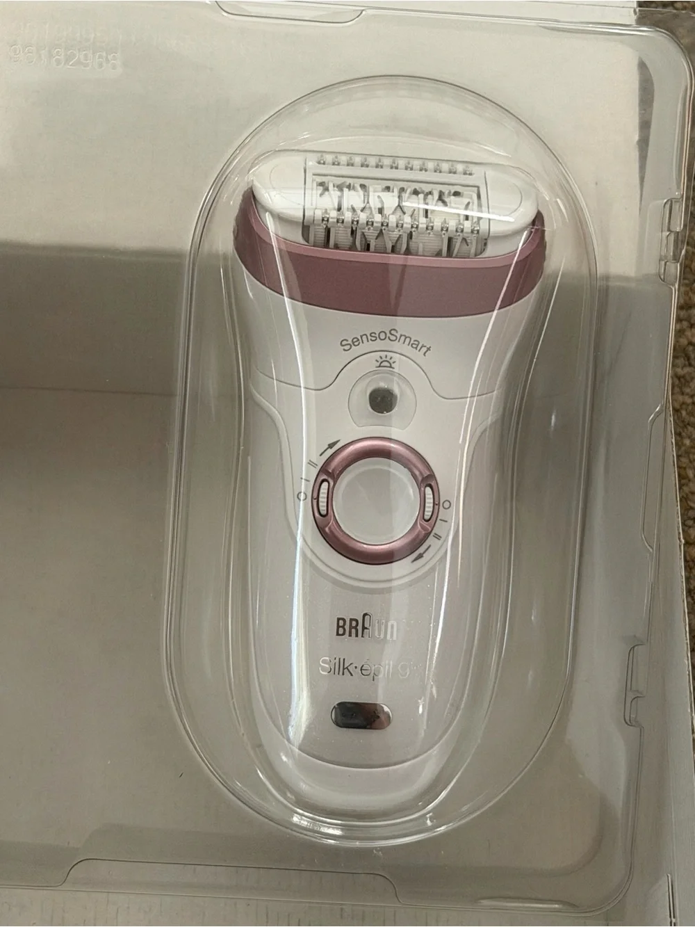 Silk-épil 9 Women's Epilator - White & Pink